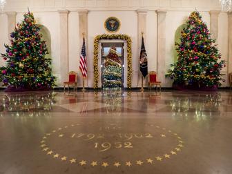 White House Christmas Decorations 2015